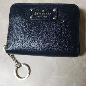 Kate Spade Kechain Wallet Navy Blue